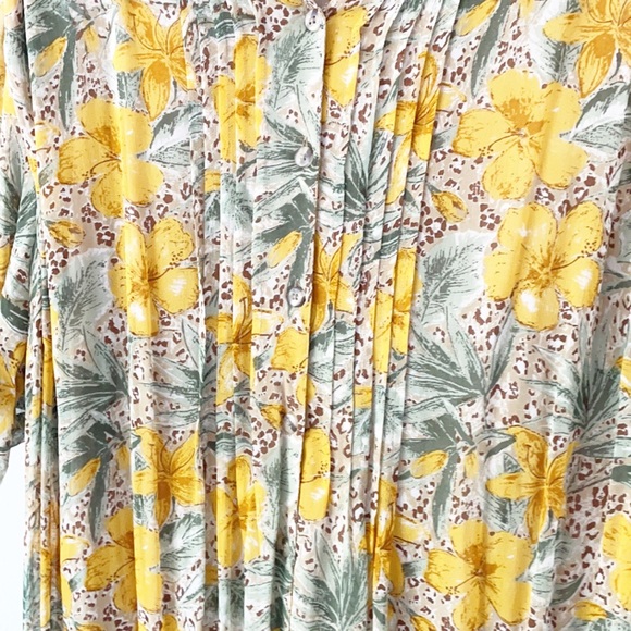 Anna Maxwell Floral Maxi Dress Size 30W - Picture 4 of 10